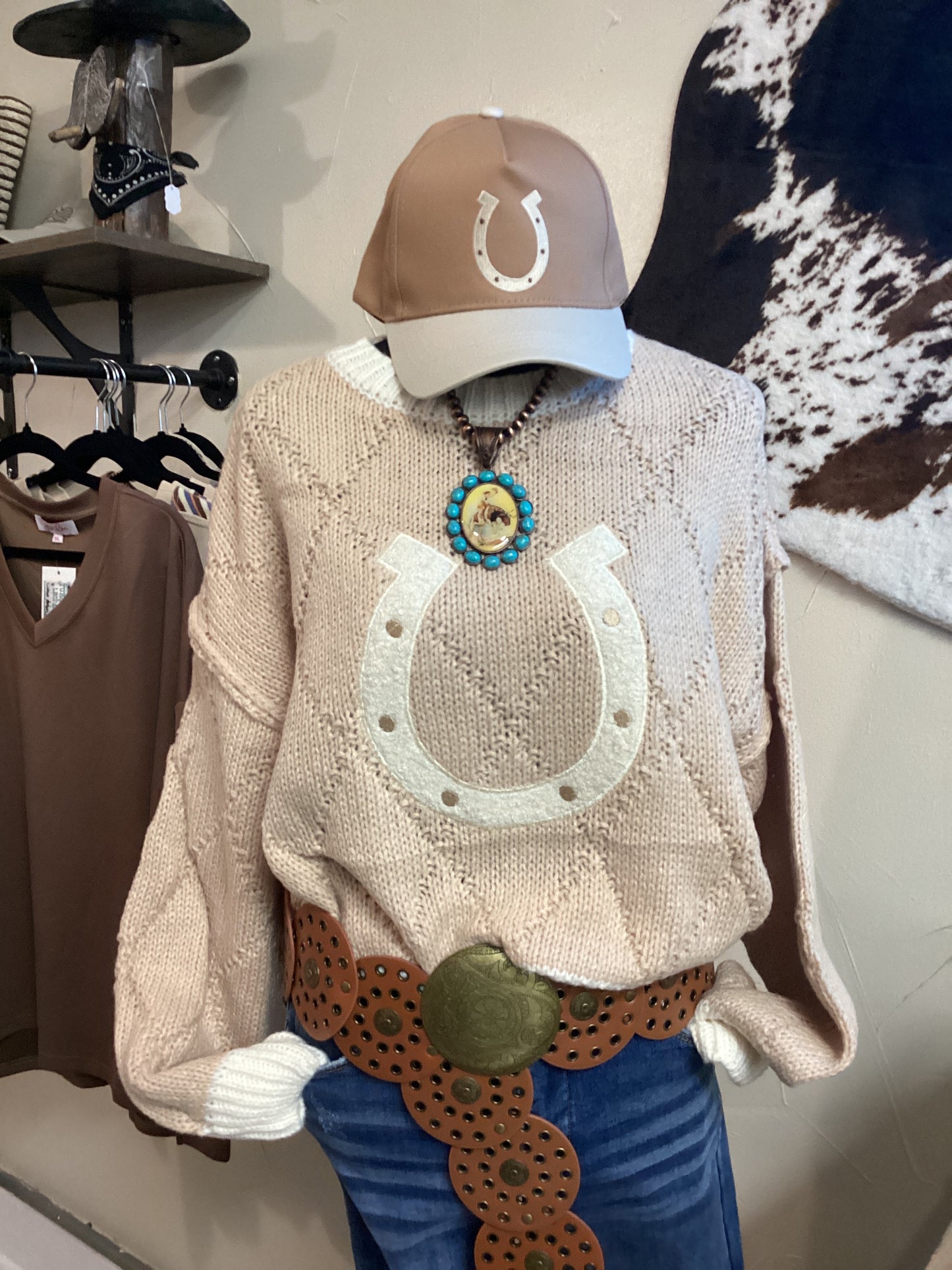 Classy Cowgirl sweater