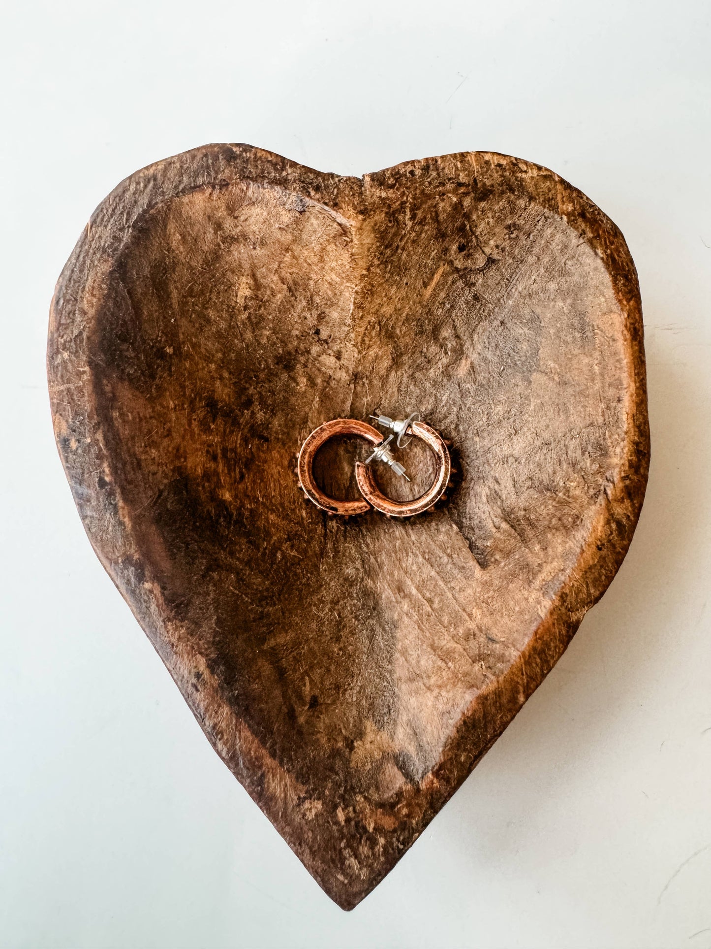Mini Copper Western Pearl - Mini Hoops