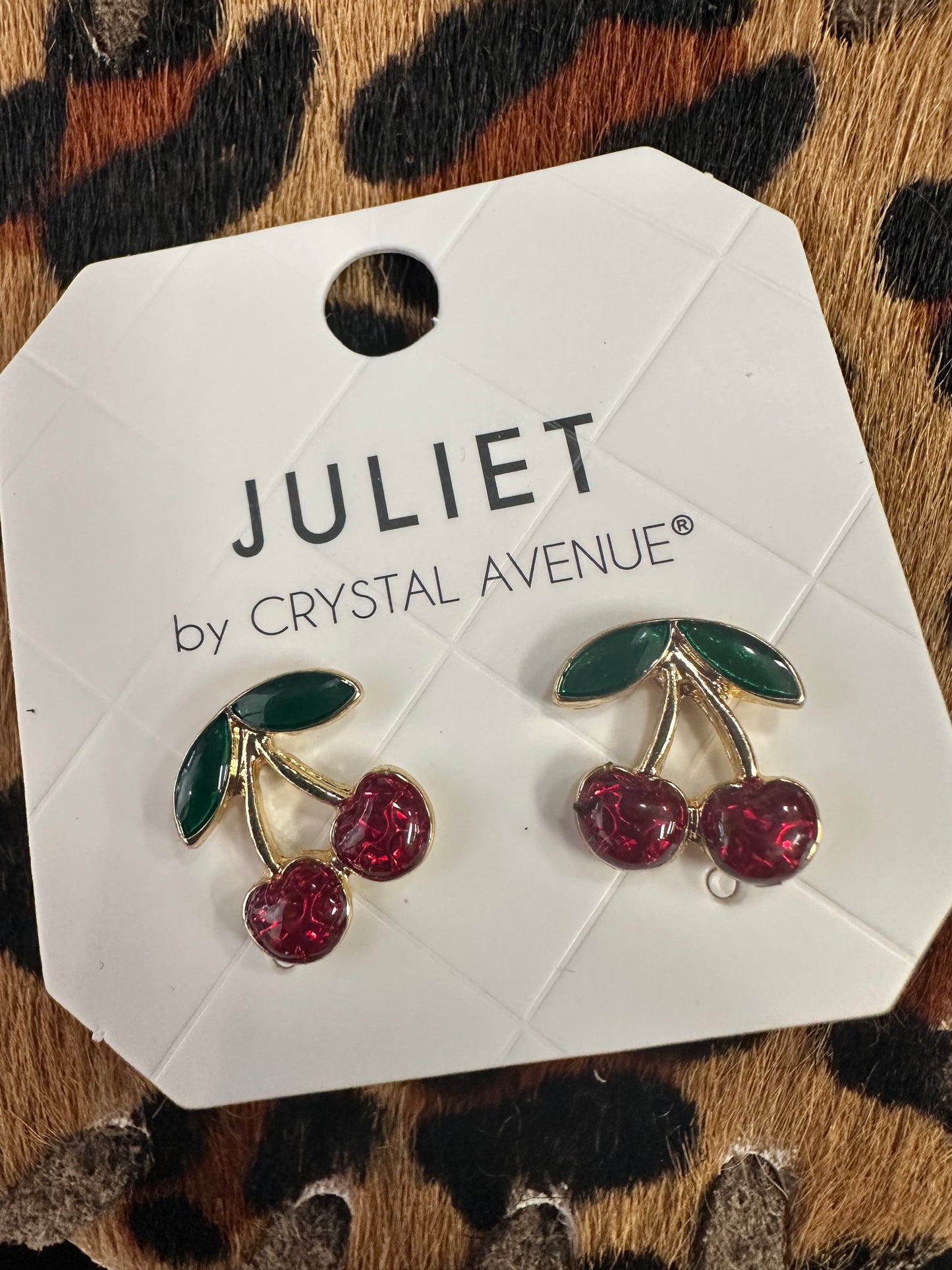 Cherry on top earrings