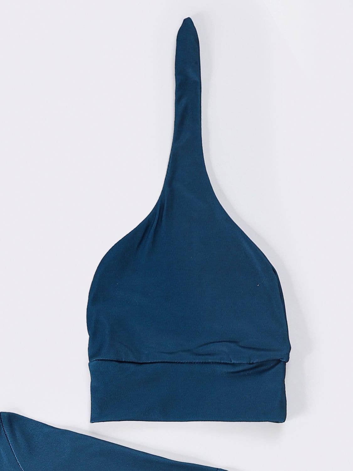 Oxford Blue Baby Knotted Gown