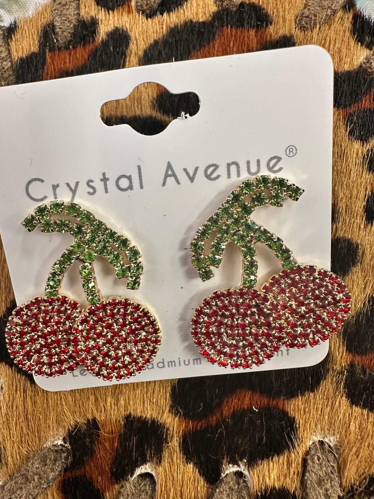 Cherry on top earrings