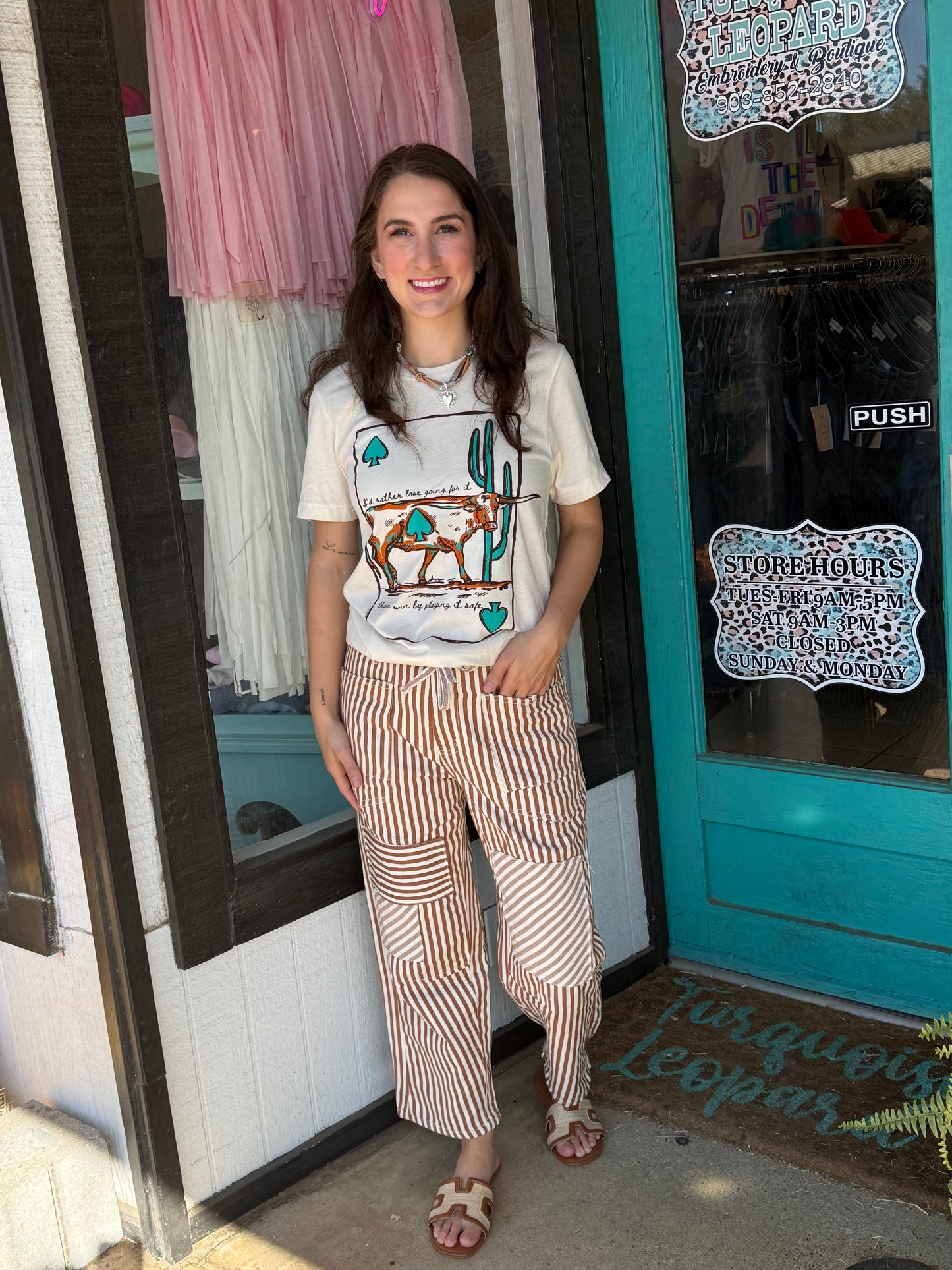 Lola Longhorn tee