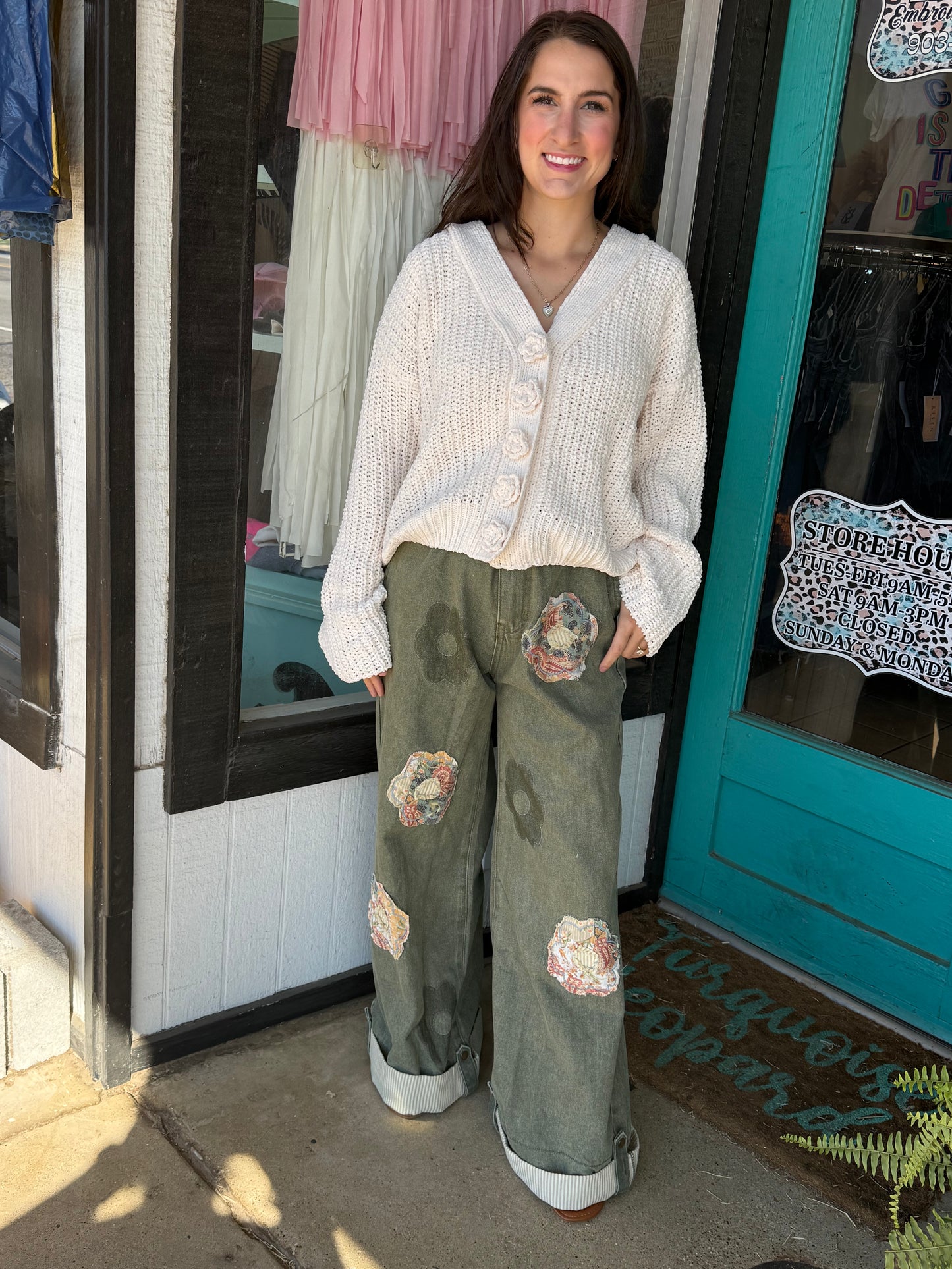 All I want wide leg jeans