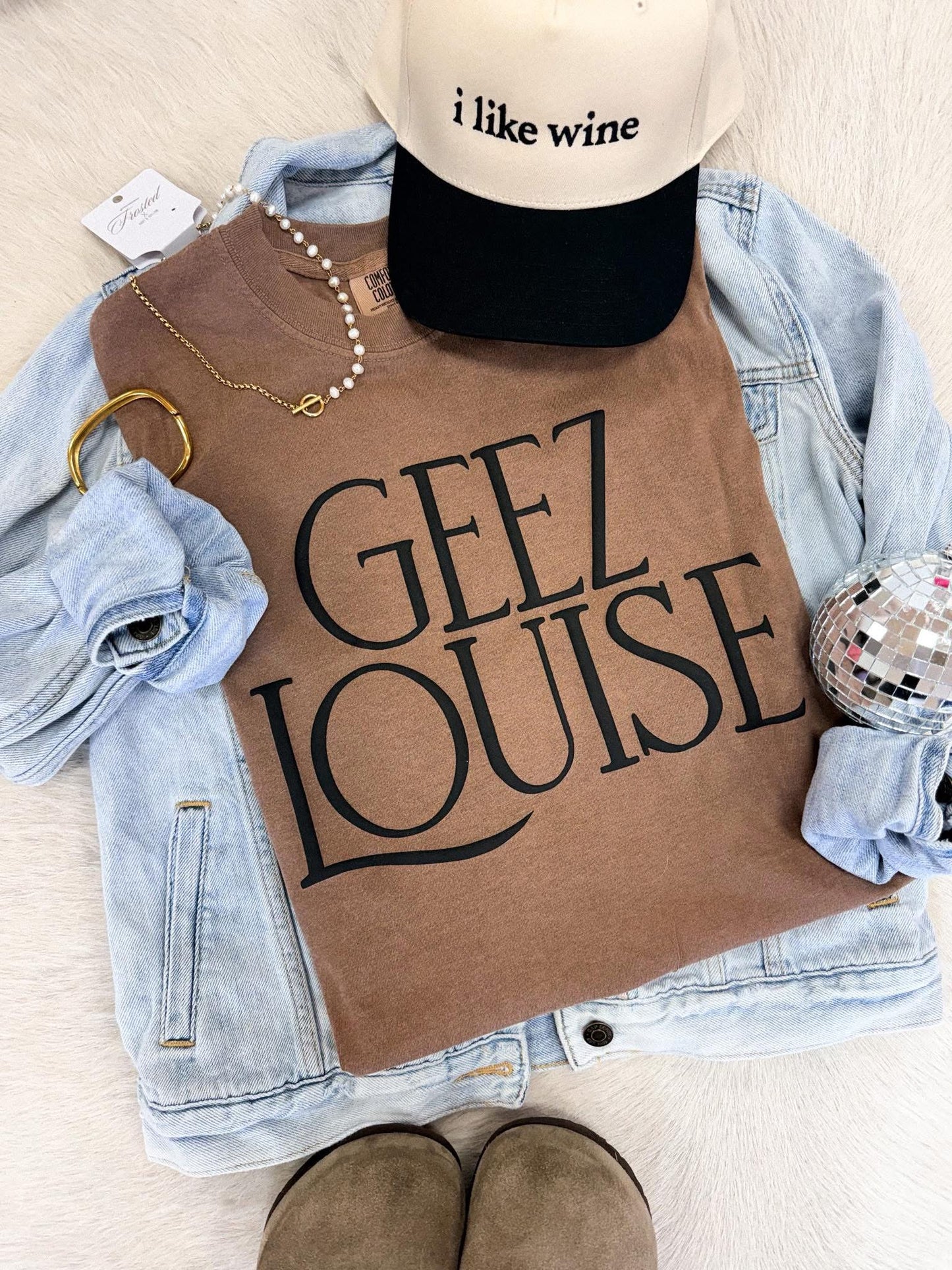 Geez Louise graphic tee