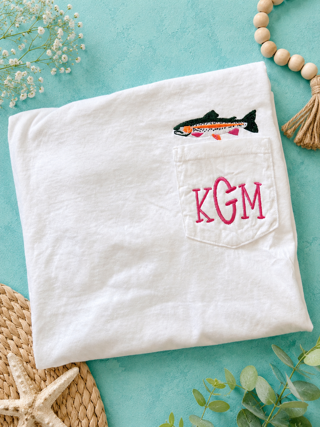Trout pocket tee