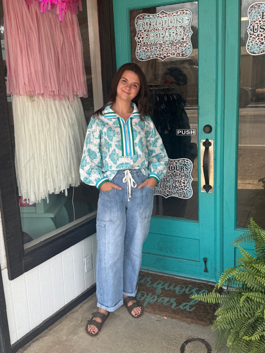 April slouchy jeans