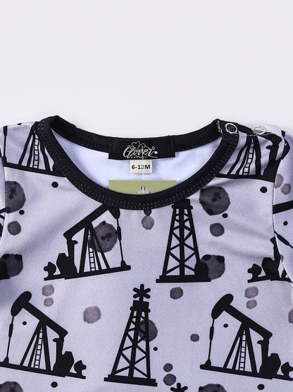Oil Field Boy Romper