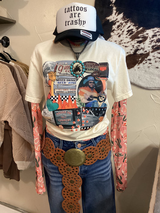 Miss Money Bags mesh top