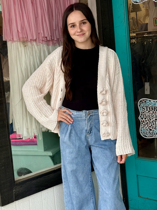 Cozy Cream Cardigan