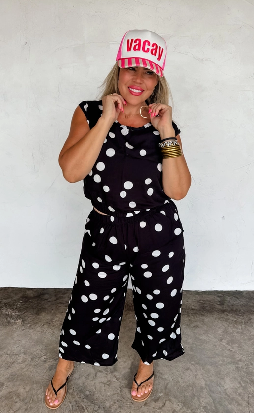 Summer Fun polka dot 2pc set