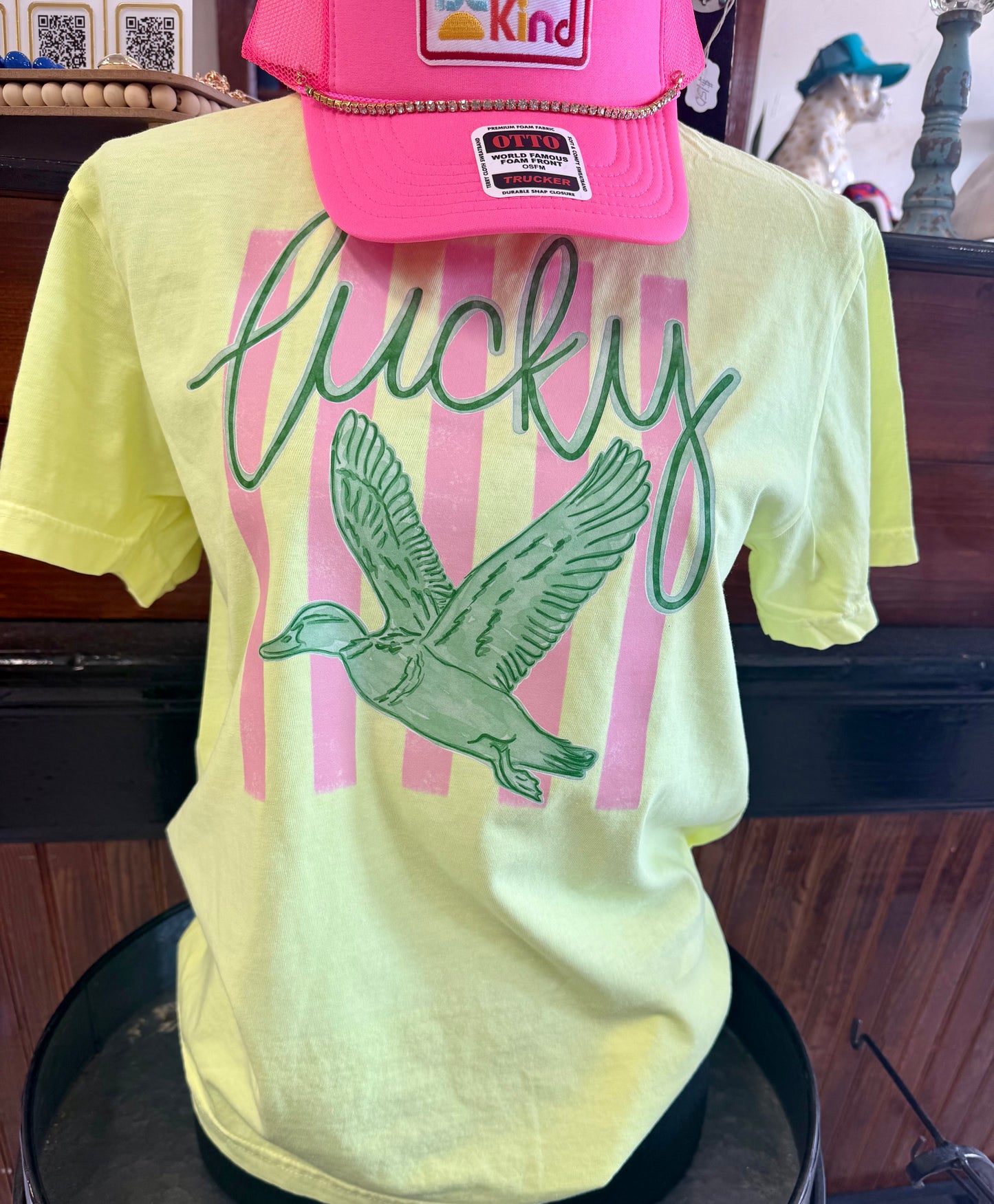 Lucky Duck graphic tee
