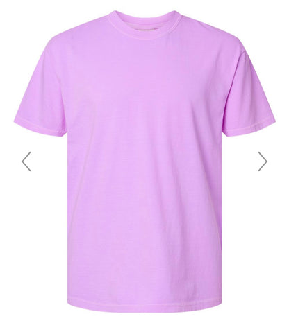 Neon monogram tee