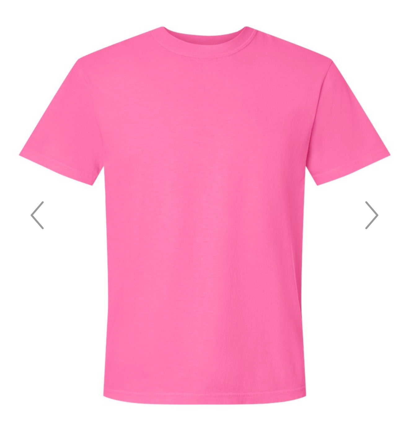 Neon monogram tee