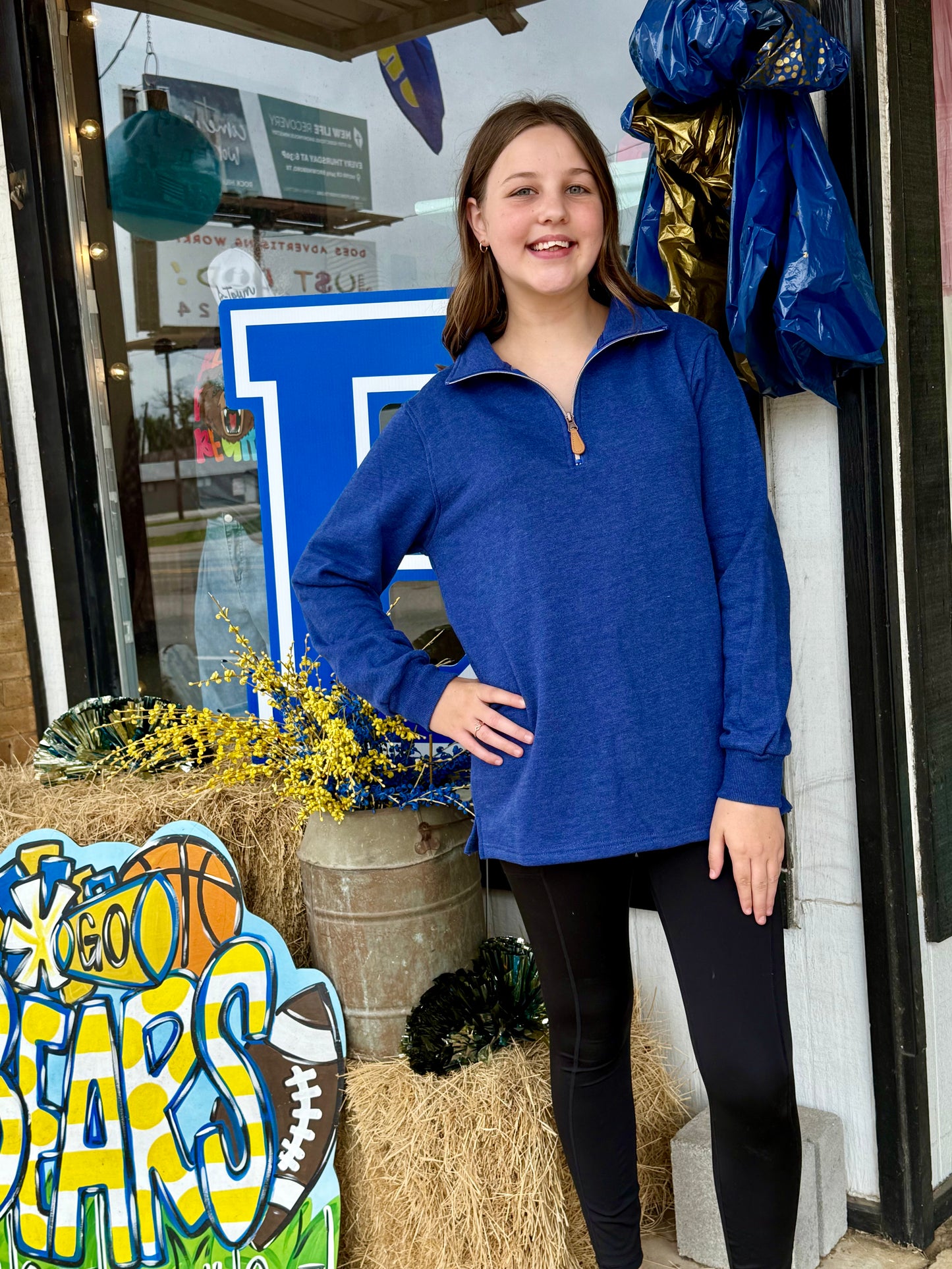 Miley Quarter Zip Pullover