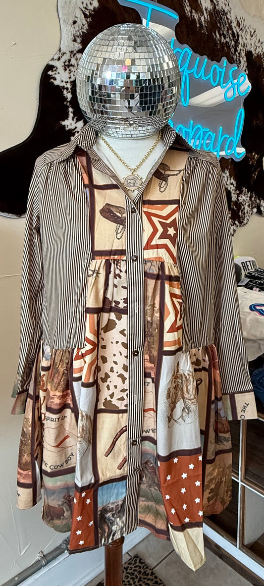 Giddy up dress
