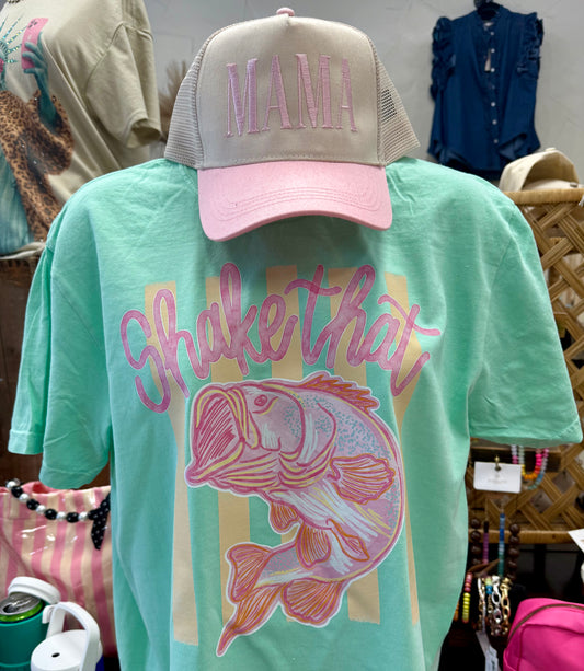 Shake that bass graphic tee