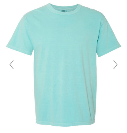 Neon monogram tee