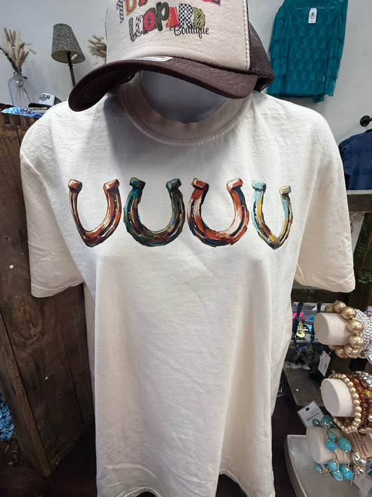 Horsing around graphic tee