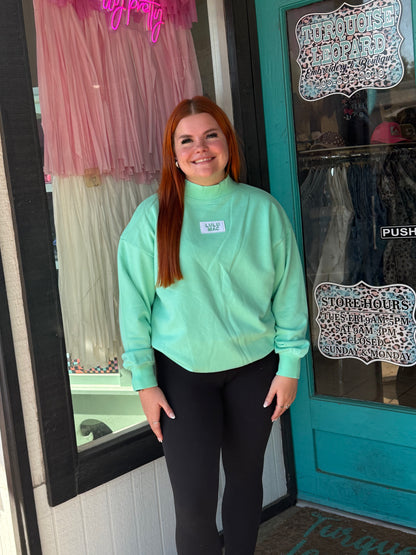Lulu Mac mockneck