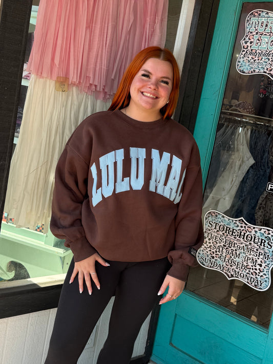 Lulu Mac Mocha sweatshirt