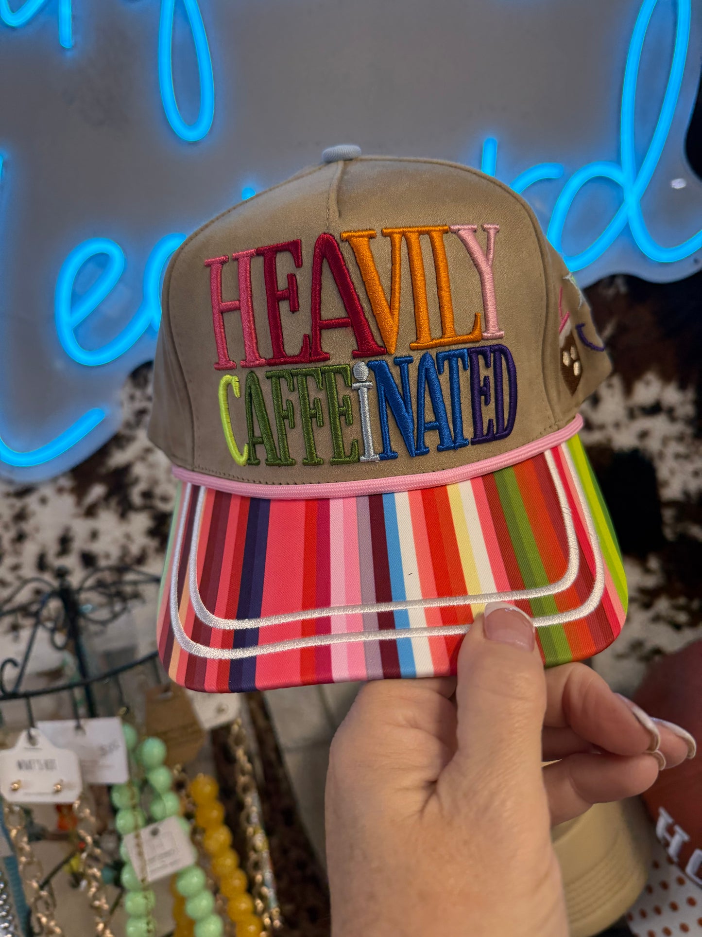 Highly Caffeinated hat