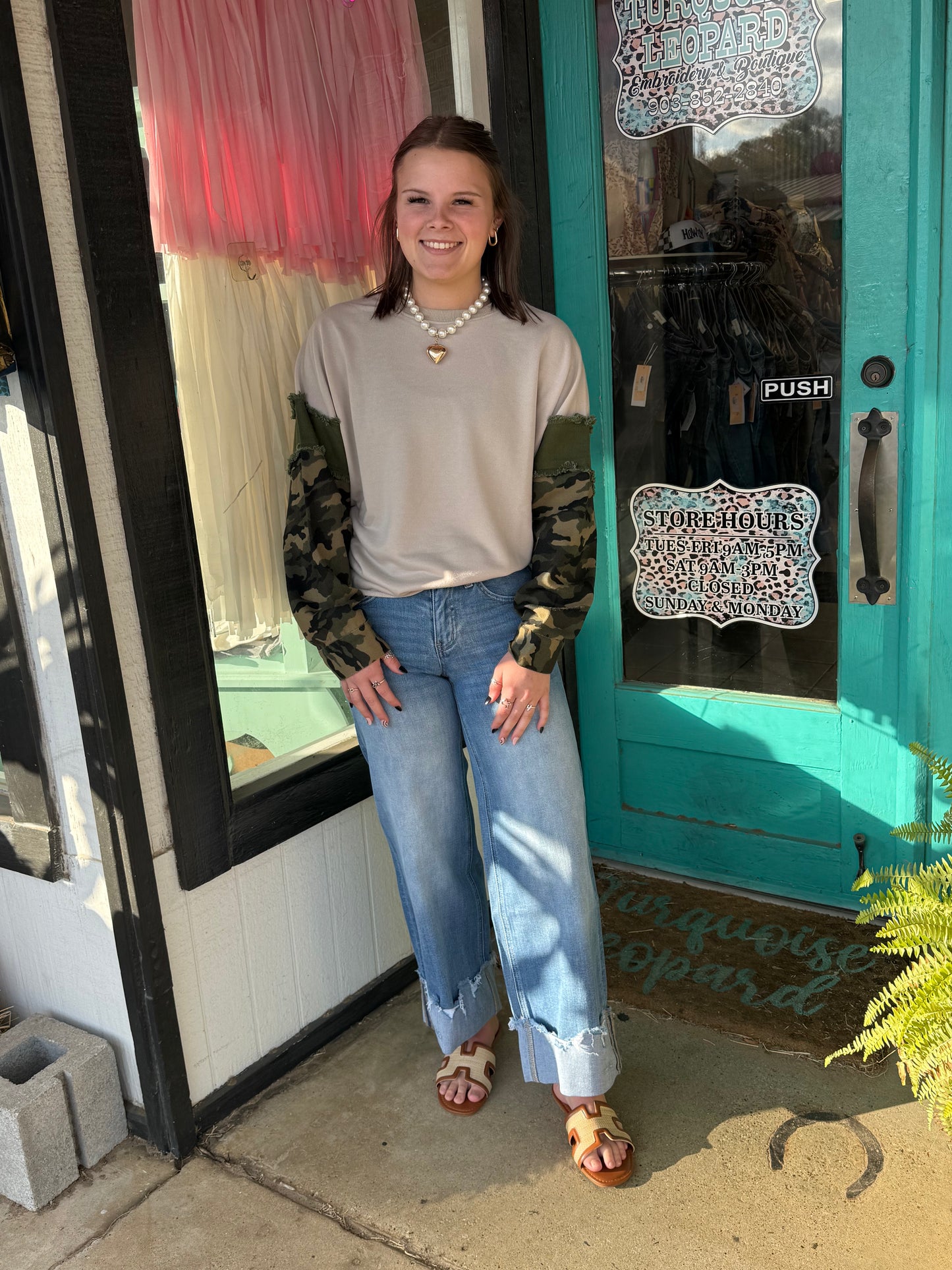 Cali High Rise Wide Leg Jean