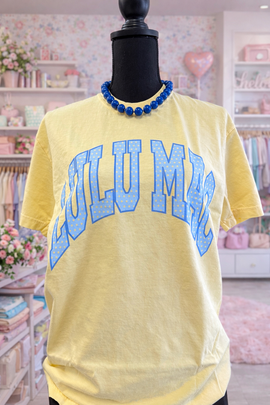 Lulu Mac Polka dot tee