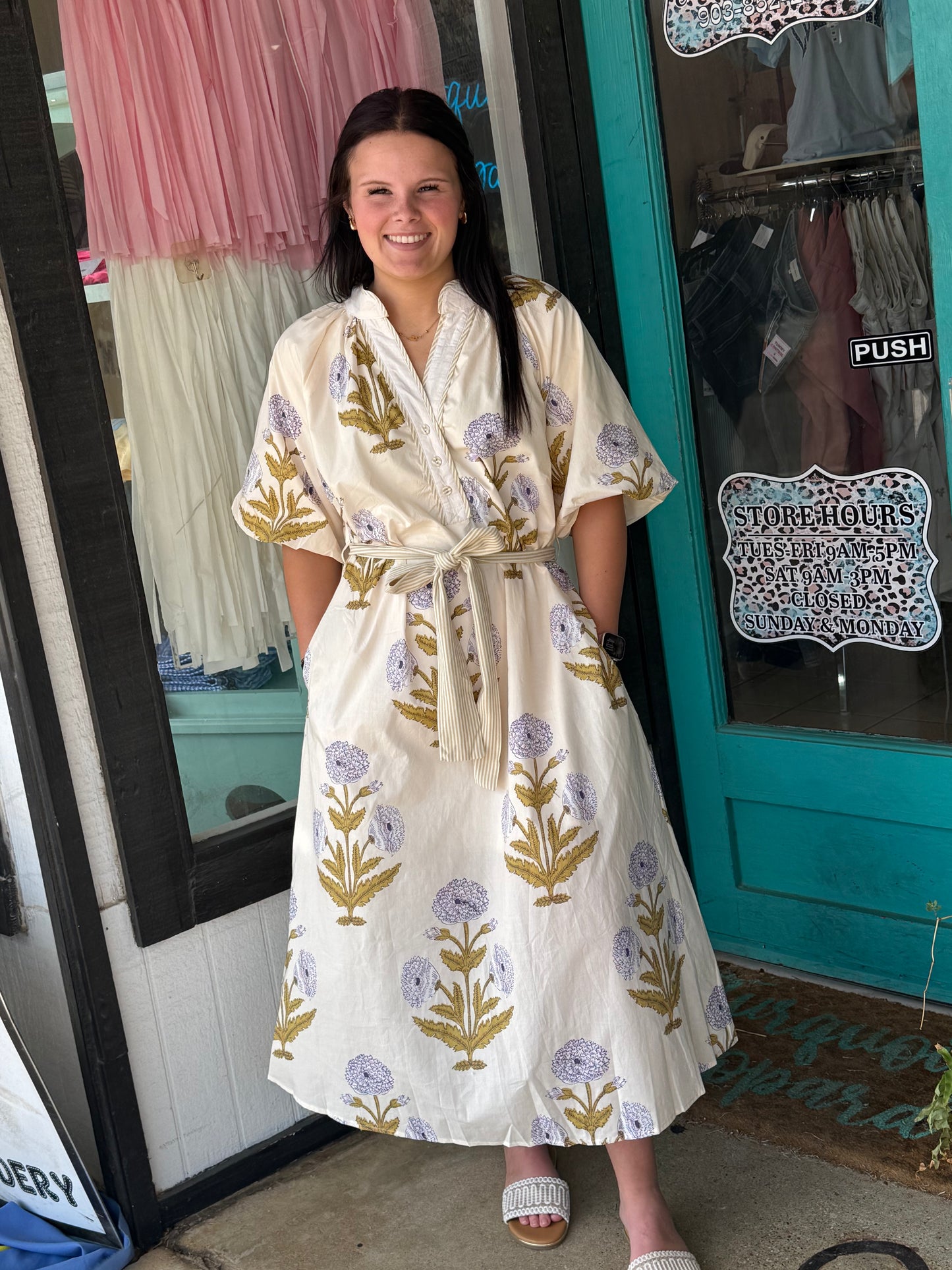 Florette Tiered Maxi Dress