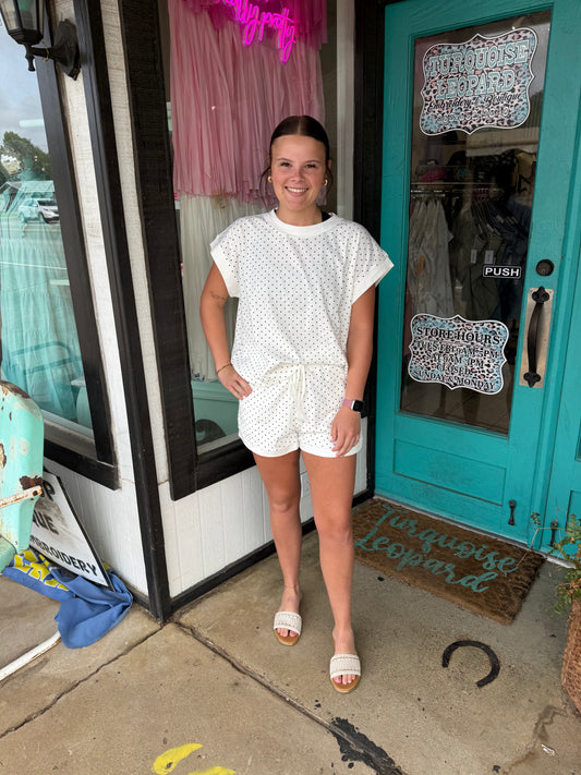 Micro Dot short set