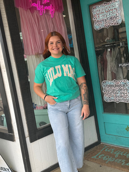 LuLu Mac Island Green Top