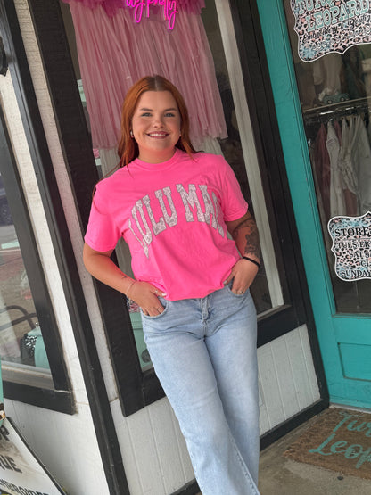 LuLu Mac Pink Camo top