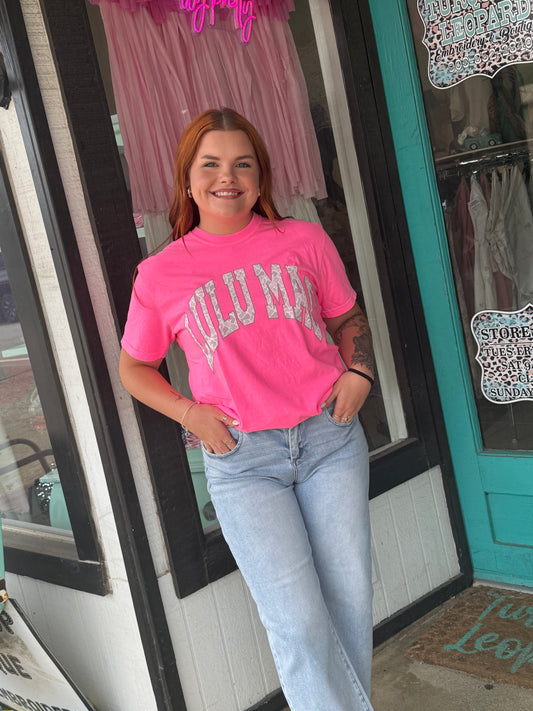 LuLu Mac Pink Camo top