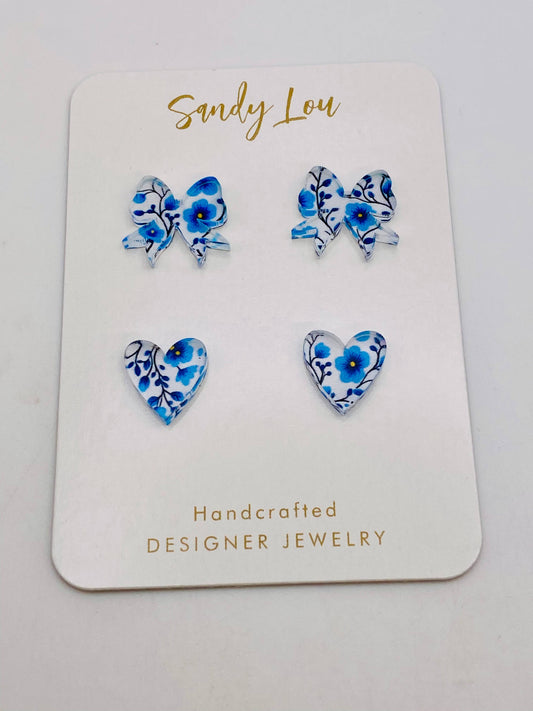  Love Notes Mini Stud Floral