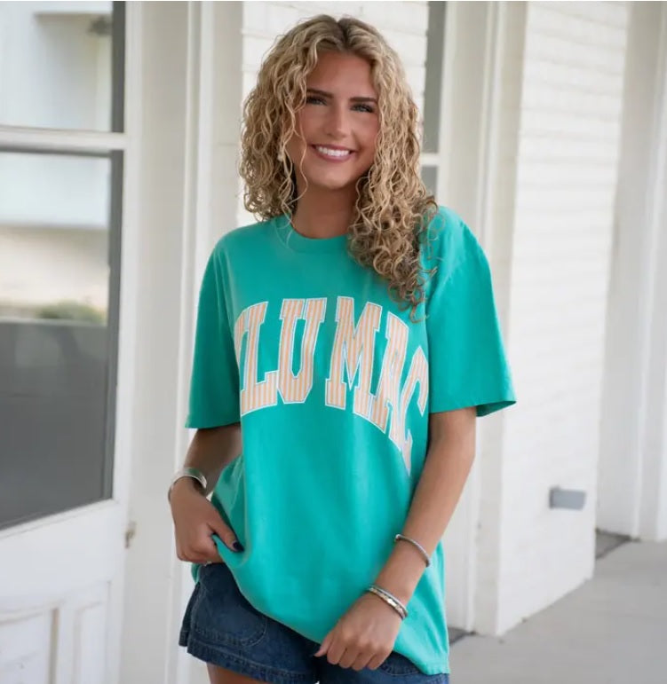 LuLu Mac Island Green Top