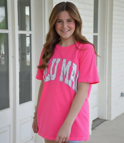 LuLu Mac Pink Camo top