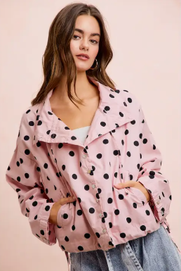 Blushing Breeze Windbreaker