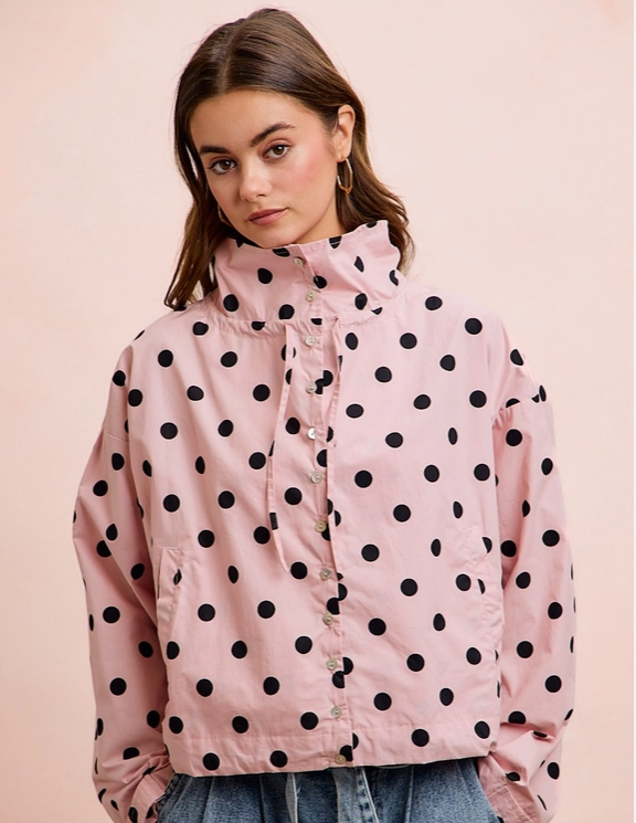 Blushing Breeze Windbreaker